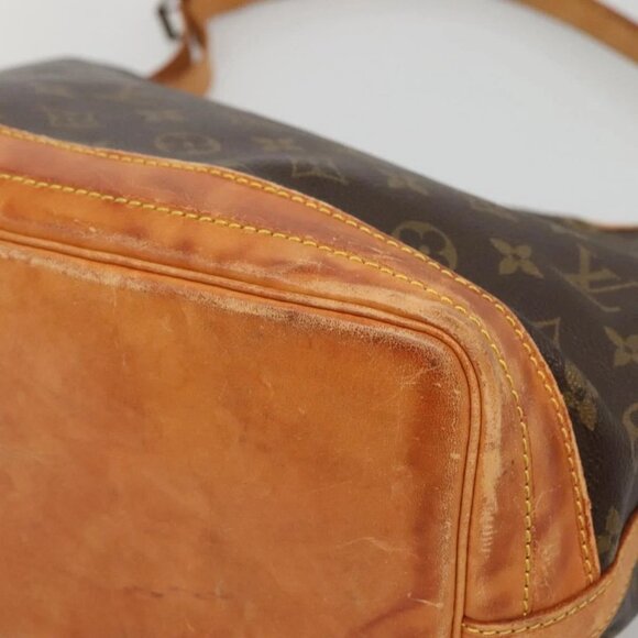 LOUIS VUITTON Monogram Noe Shoulder Bag M42224 LV Auth 140285 - Picture 6 of 15